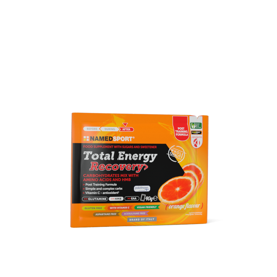Formulazione in polvere per il recupero gusto arancia TOTAL ENERGY RECOVERY> Orange - 40g