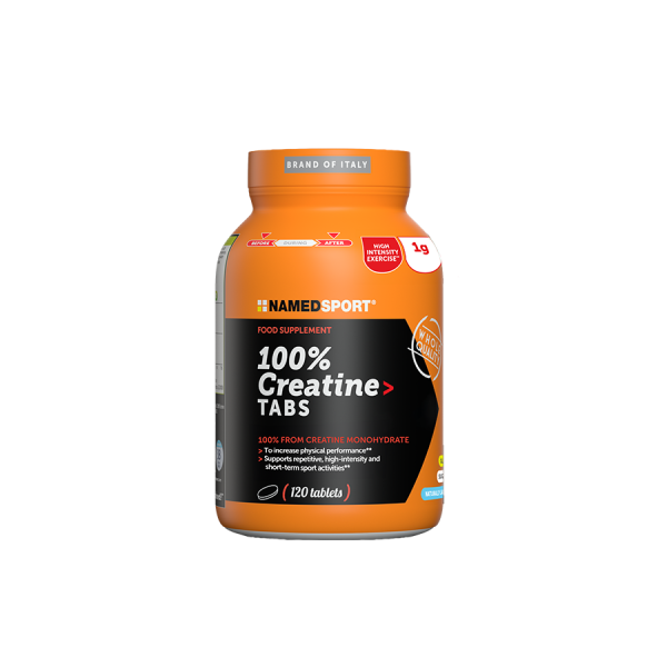 100% CREATINE TABS - 120cpr - 80 mesh