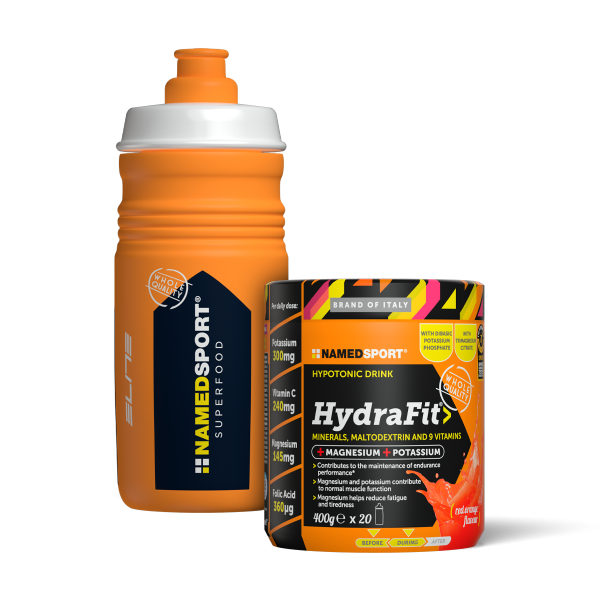 HYDRAFIT> 400gr + Sportbottle HYDRA2PRO 2023