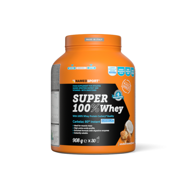 SUPER 100% WHEY Coconut Almond - 908g
