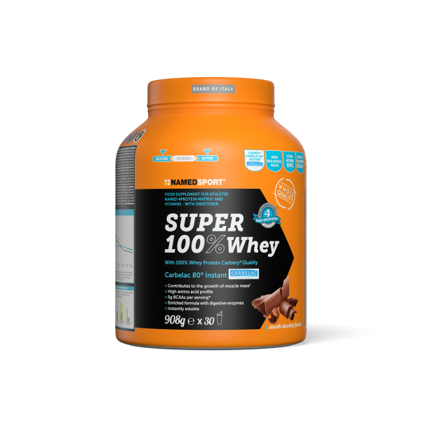 SUPER 100% WHEY Smooth Chocolate - 908g