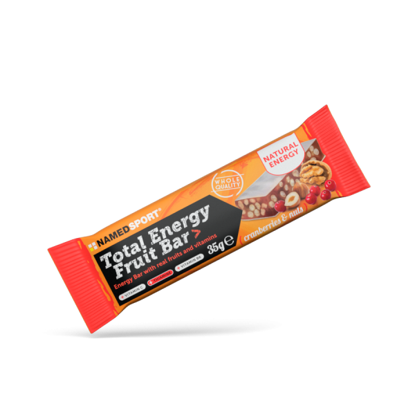 TOTAL ENERGY FRUIT BAR Cranberry & Nuts - 35g